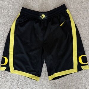 Nike Black Oregon Ducks Dri Fit Performance Basketball Shorts XL